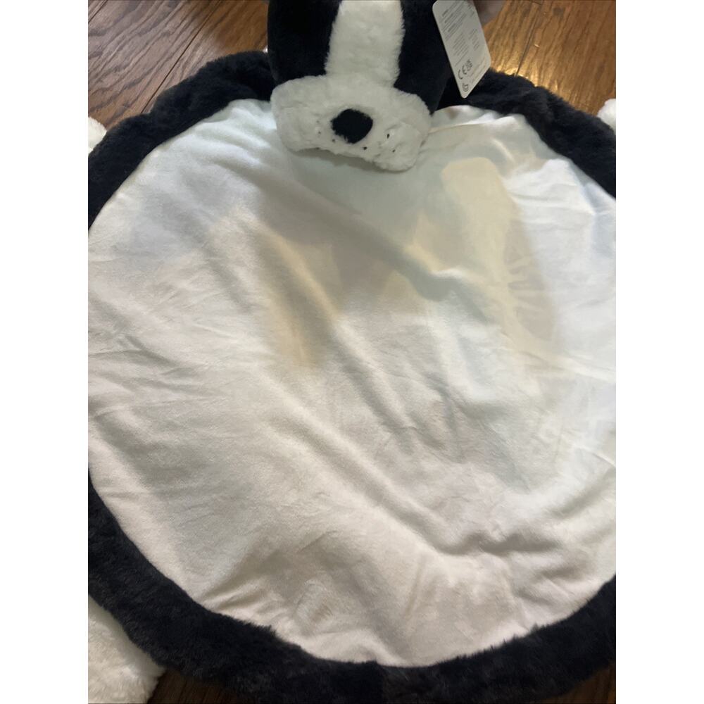 Pottery Barn Kids Baby Play Mat 27" Bulldog Puppy, Soft Lovey Tummy Time NWT - Picture 3 of 7